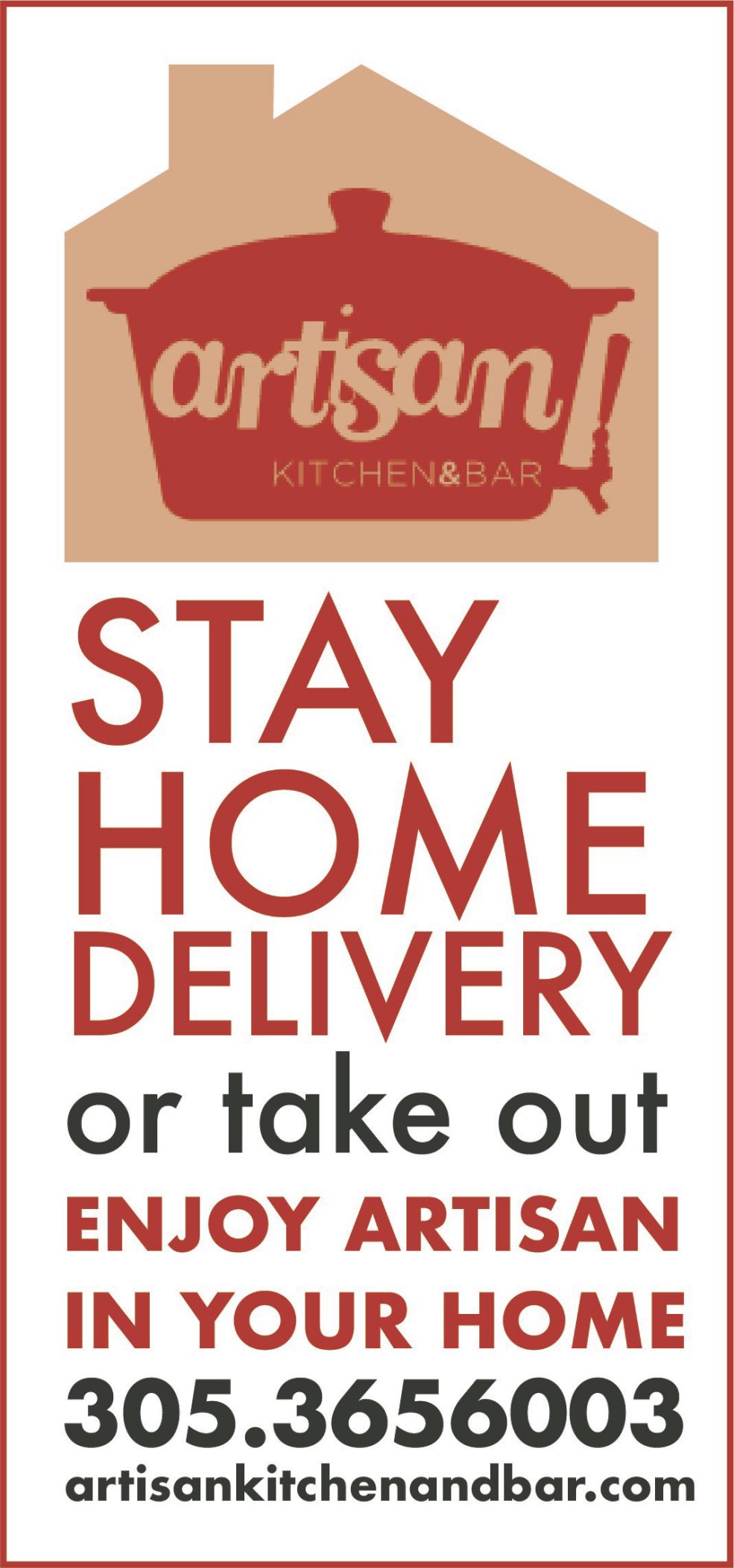 Artisan Kitched and Bar takeout and delivery